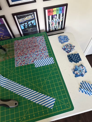 Customer photo review of Mrs Quilty Subscription Box