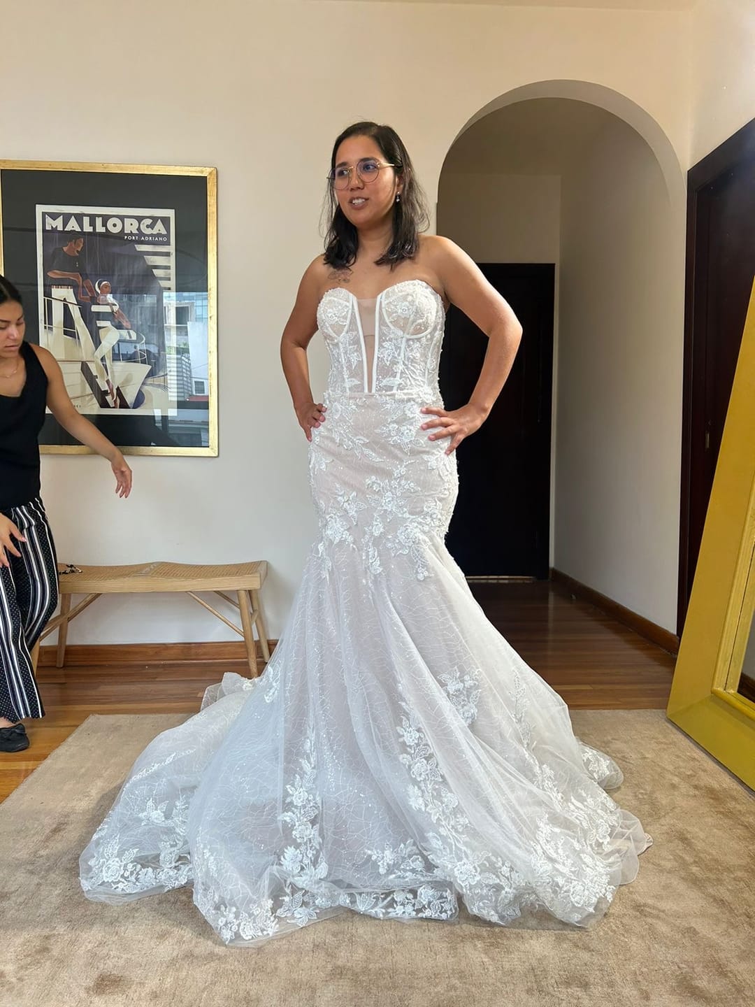 Customer photo review of Vestido Marilú