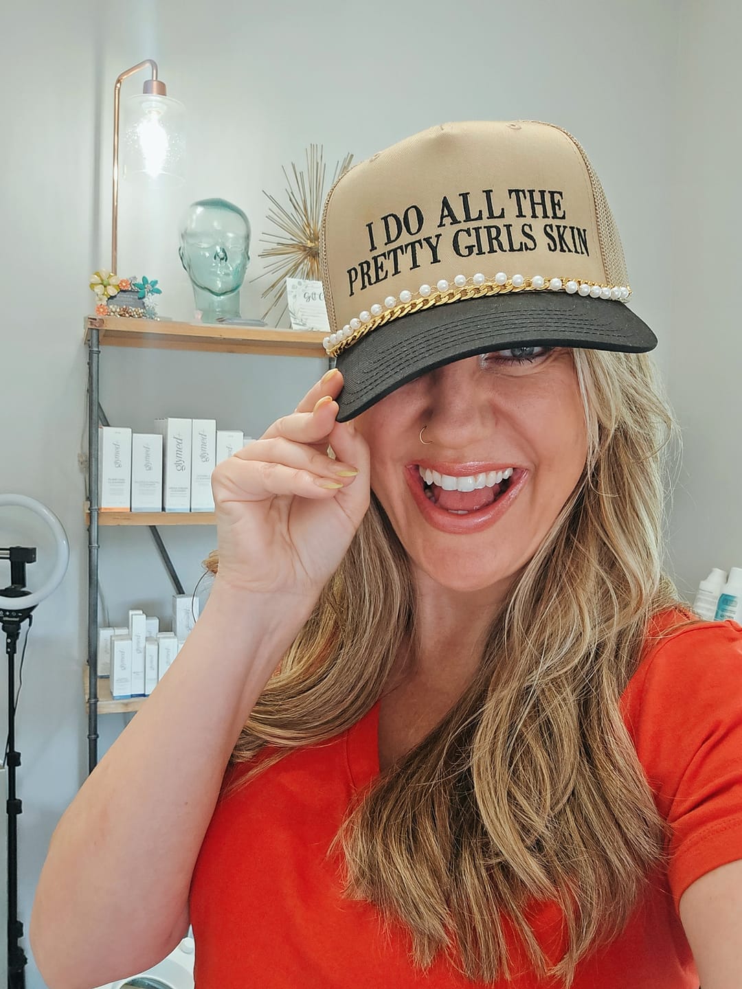 Customer photo review of Custom - Trucker Hat