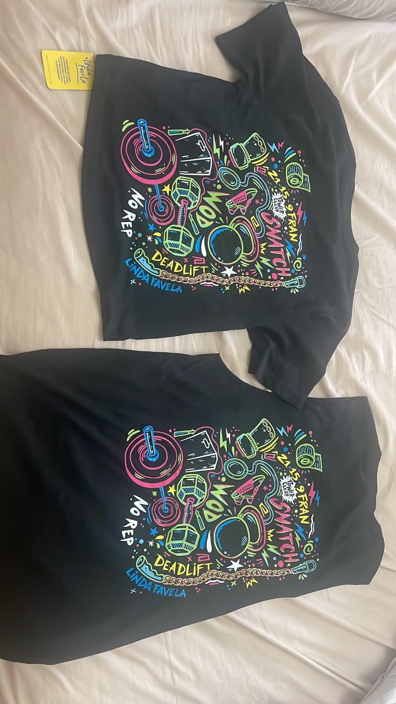 Customer photo review of WORKOUT - UNISEX