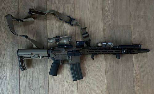 Customer photo review of Aimpoint Acro P-2 Red Dot Sight - 2.5 MOA Black