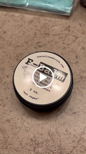 Customer video review of F-Balm - Premium Anti-aging Tallow Balm - 2 oz.