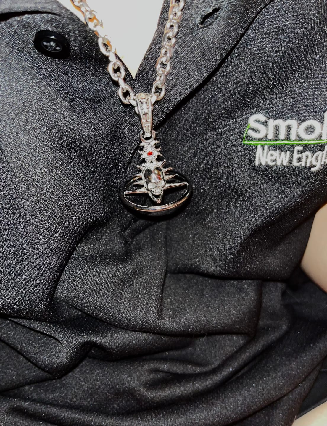 Customer photo review of ORBITUARY PENDANT
