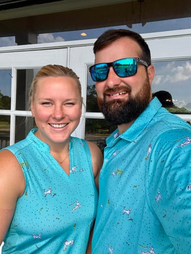 Customer photo review of Dog Park Men's Polo