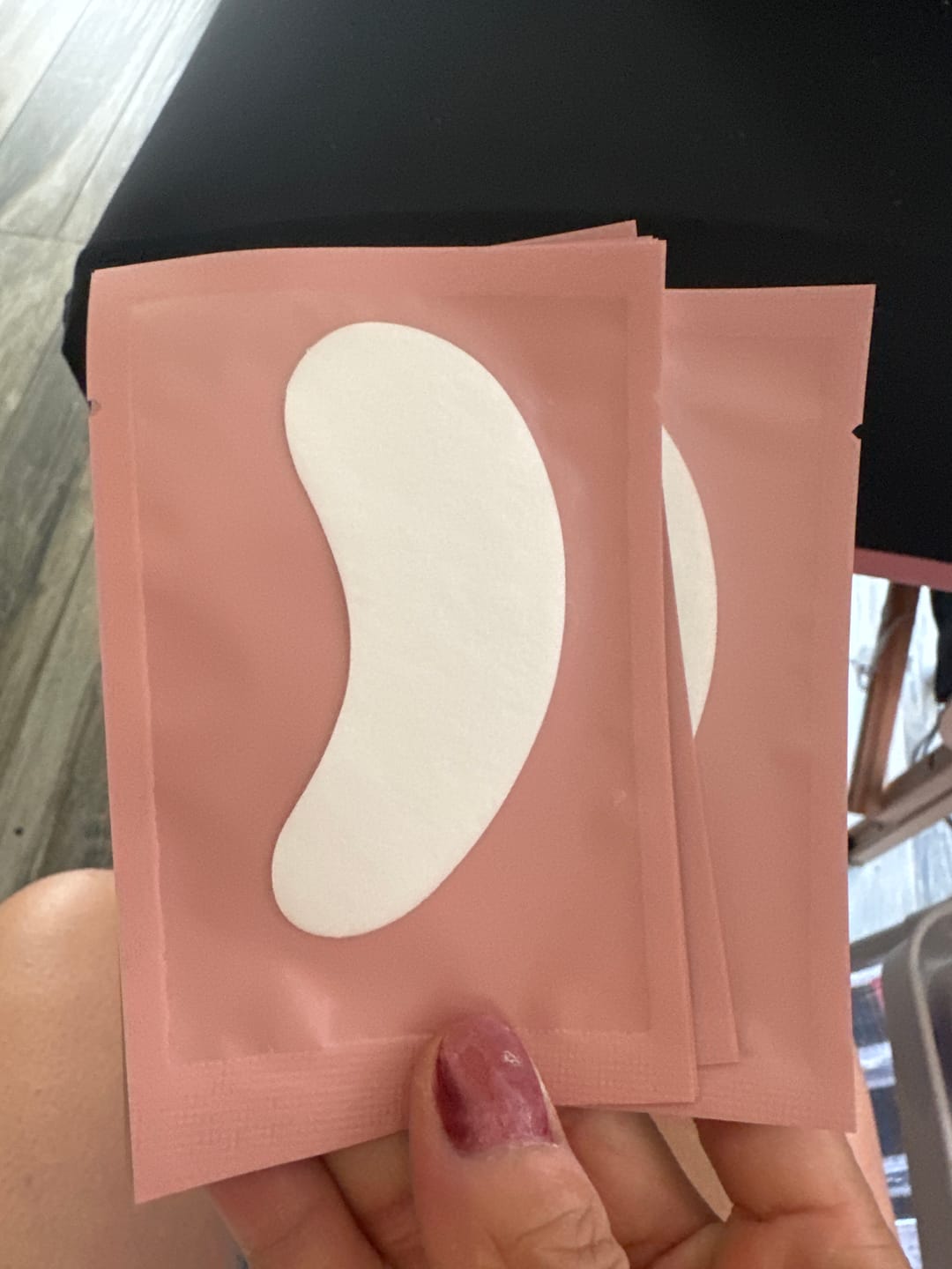 Customer photo review of 50PC Under Eye Gel Pads