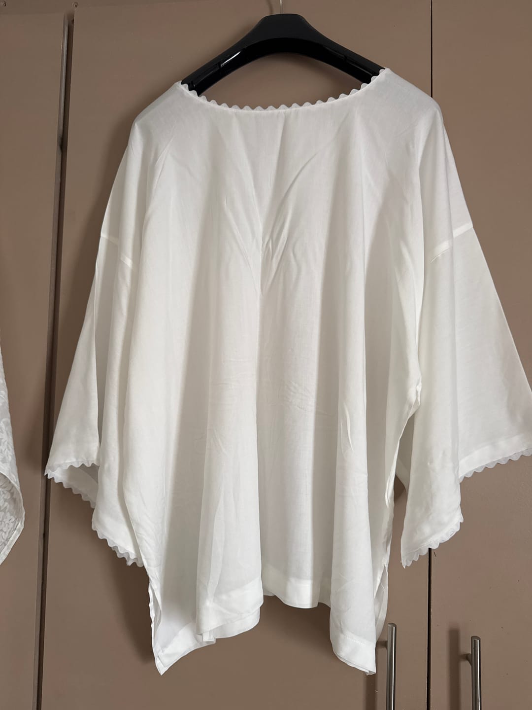 Customer photo review of Dress Making Plain Viscose Fabric - 55" - 23 Variations Available