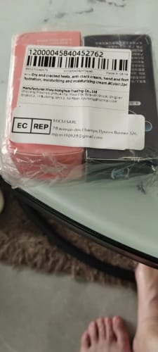 Customer photo review of SoleRenew™ Cracked Heel Repair Balm