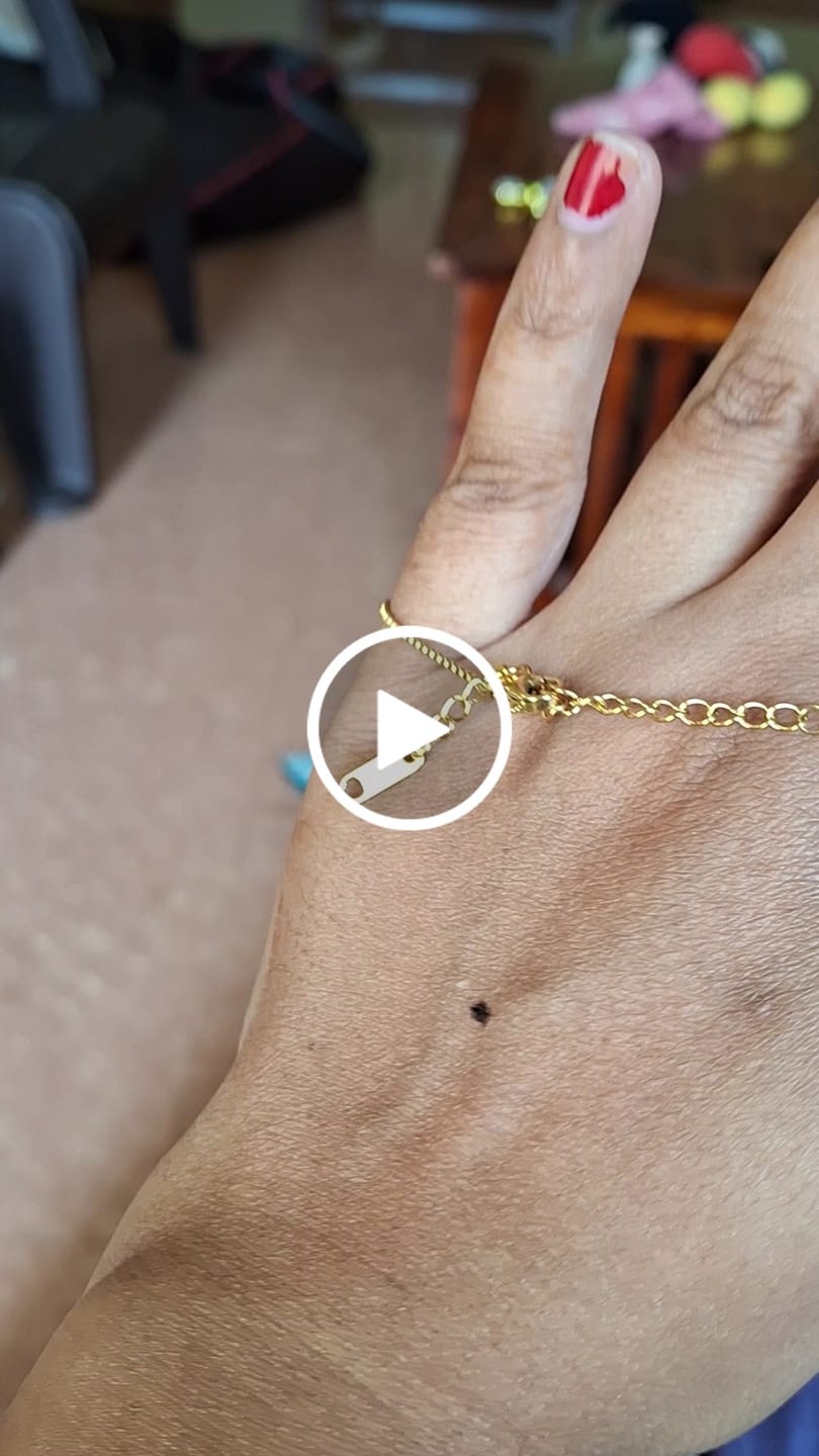Customer video review of Tiny Plates Bracelet