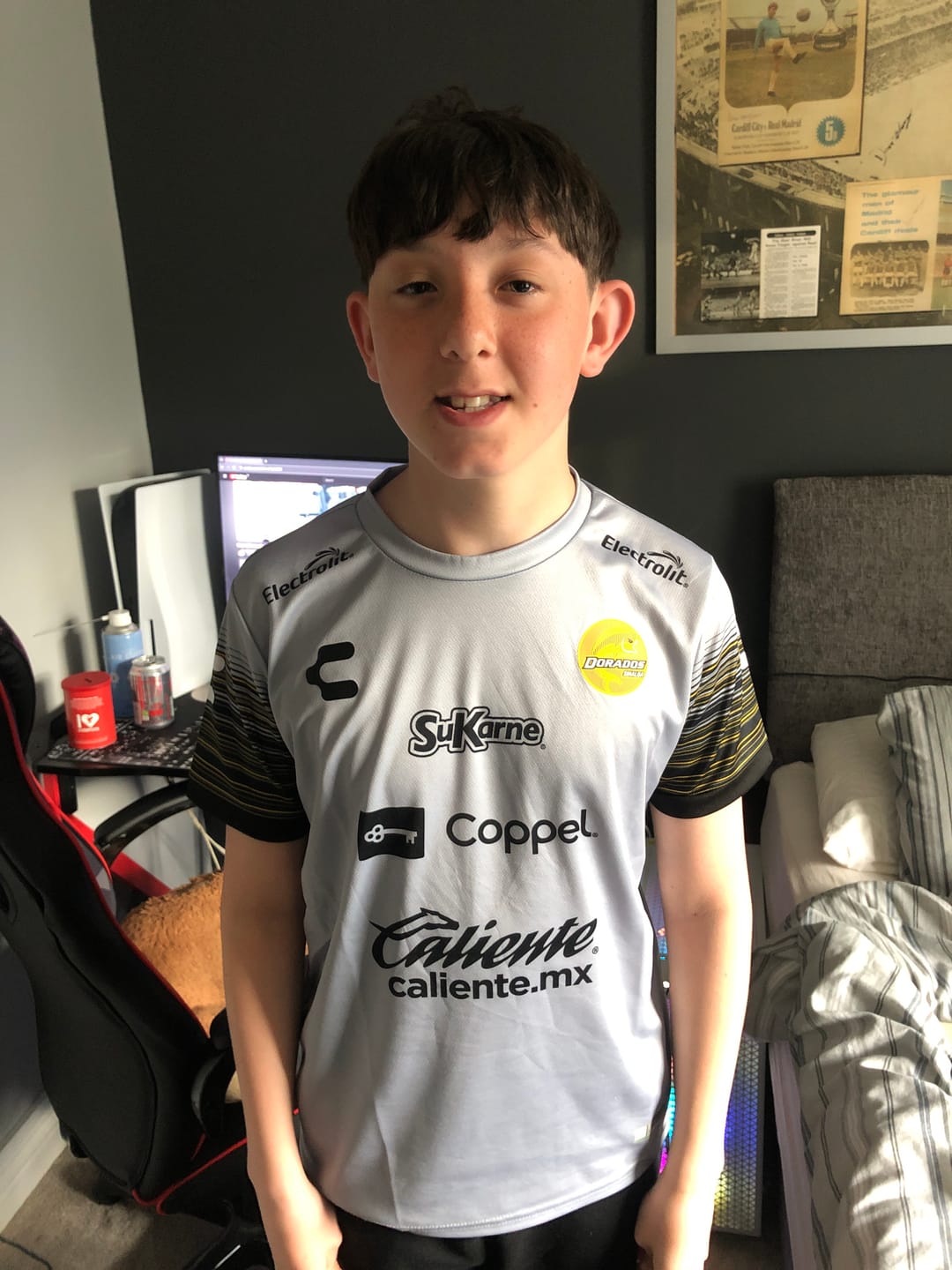Customer photo review of Kids Secret Football Shirt