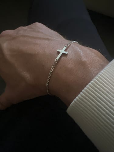 Customer photo review of CROSS BRACELET