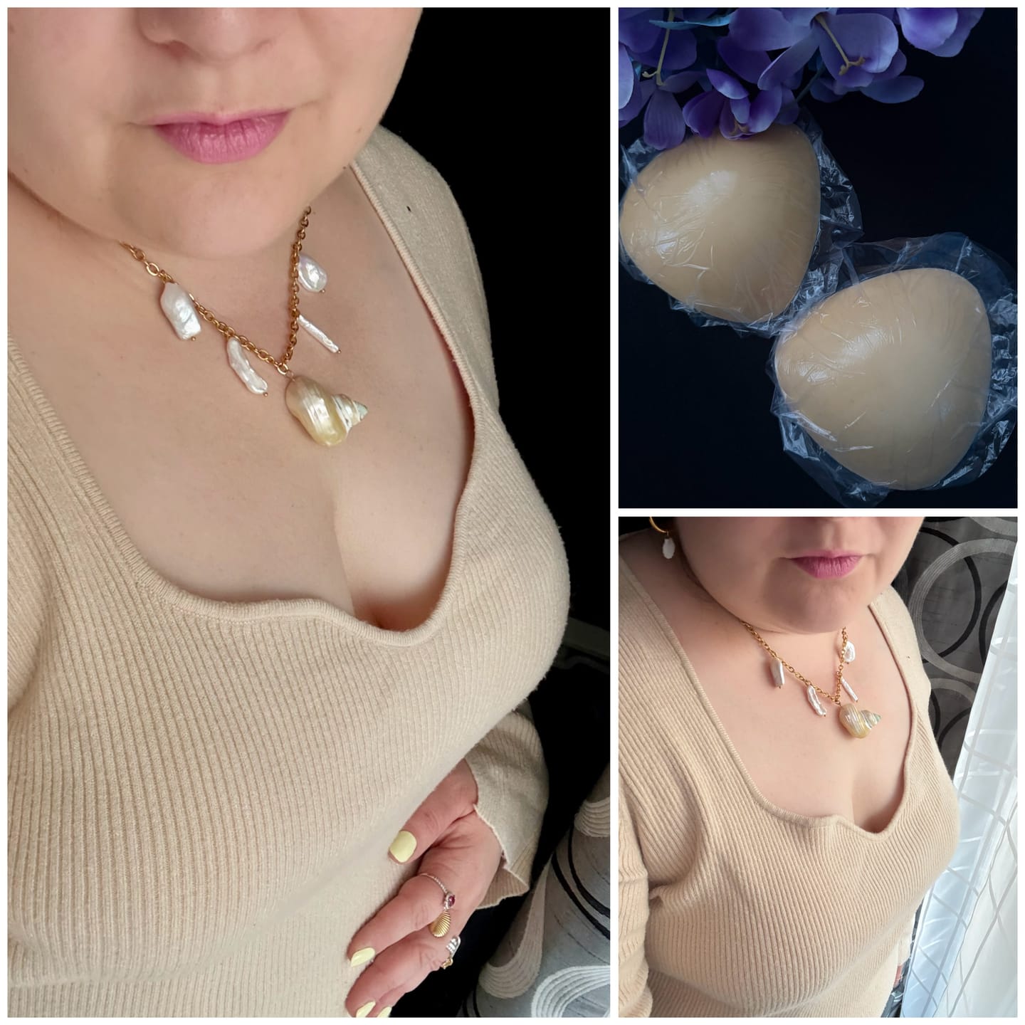 Customer photo review of Monoka´s Pushpads™ - 2 Seitig klebende Pushup Nippelcover