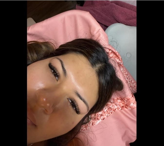 Customer photo review of Cashmere Luxe Lashes 0.03mm
