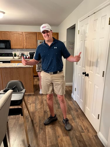 Customer photo review of USA Hat White