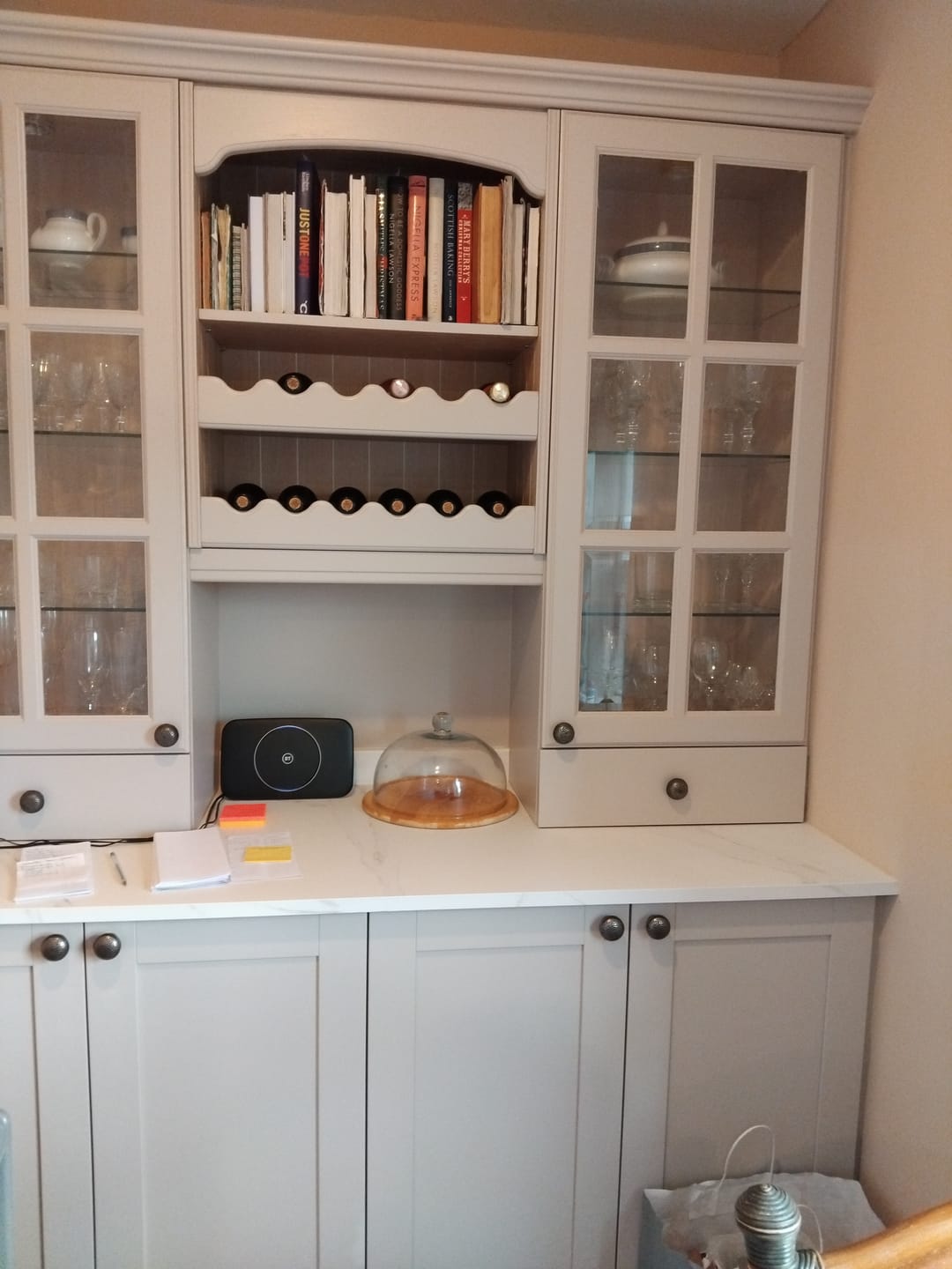 Customer photo review of Warwick Mottled Cast Iron Cupboard Knob