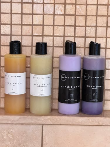 Customer photo review of Purple Conditioner