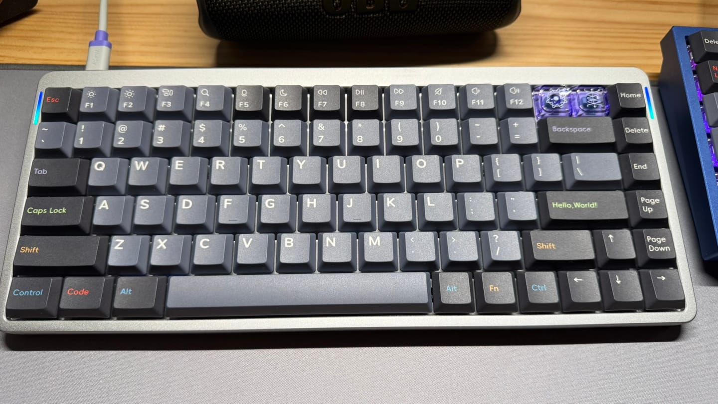 Customer photo review of Nuphy x Oblotzky 碼農 矮軸鍵帽