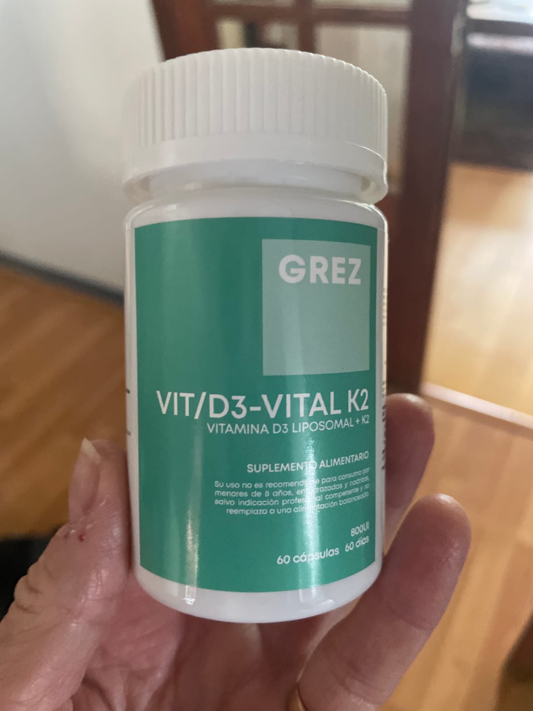 Customer photo review of VIT/D3-VITAL K2 - 800UI Vitamina D3 Liposomal