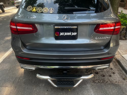 Customer photo review of Hex & Slotted Steel License Plate Fasteners - Rust Proof