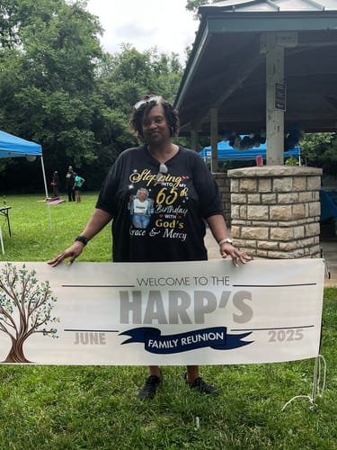 Customer photo review of 65th Birthday With God's Grace & Mercy