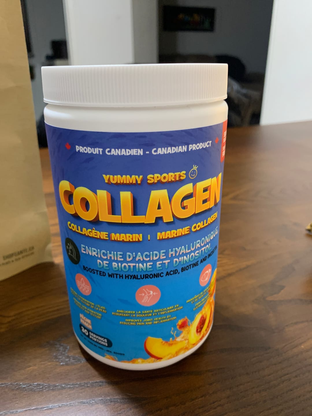 Customer photo review of Yummy Sports - Collagène marin + 435g