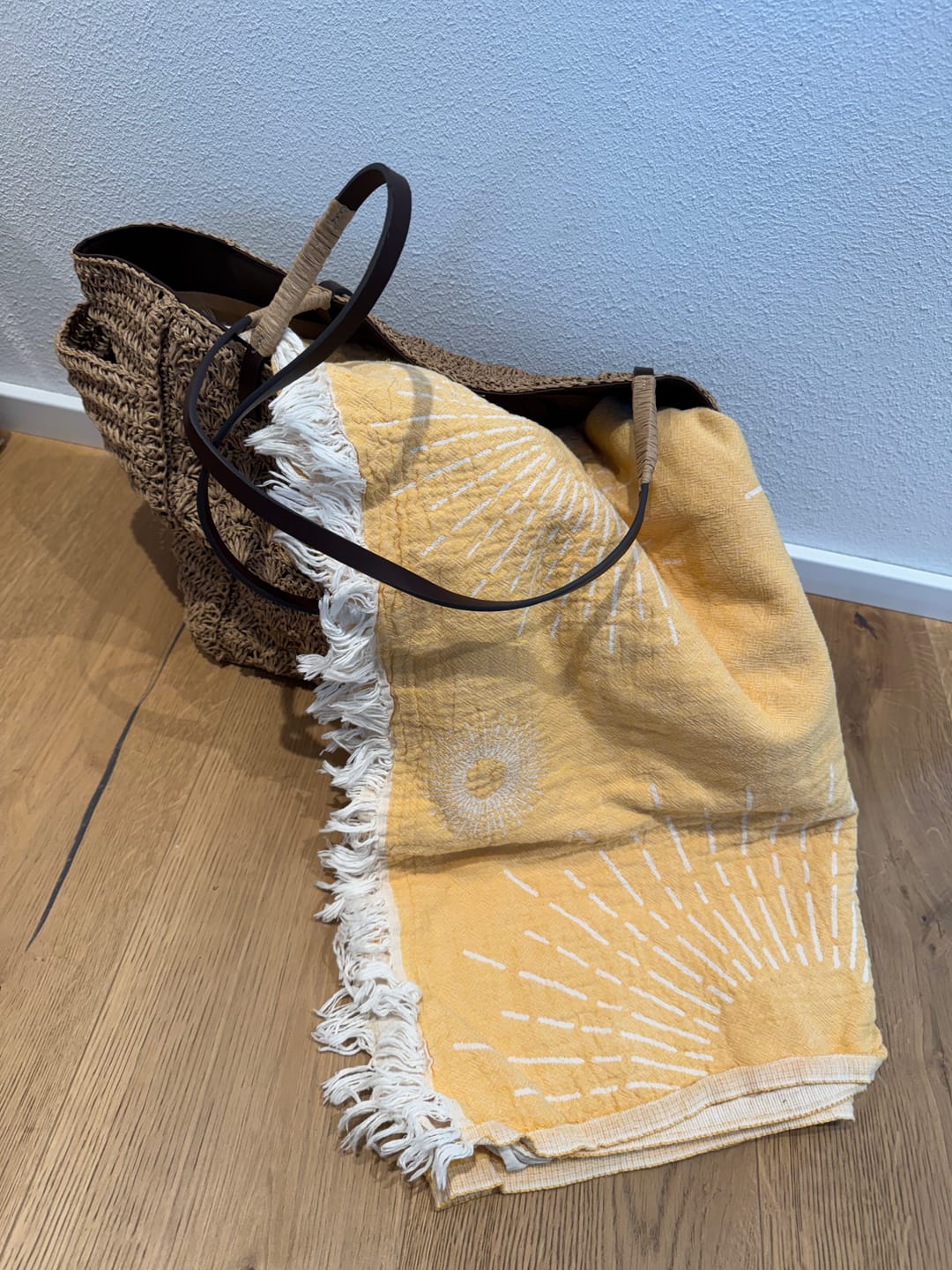 Customer photo review of Leichtes Strandtuch aus Baumwolle | Sunshine