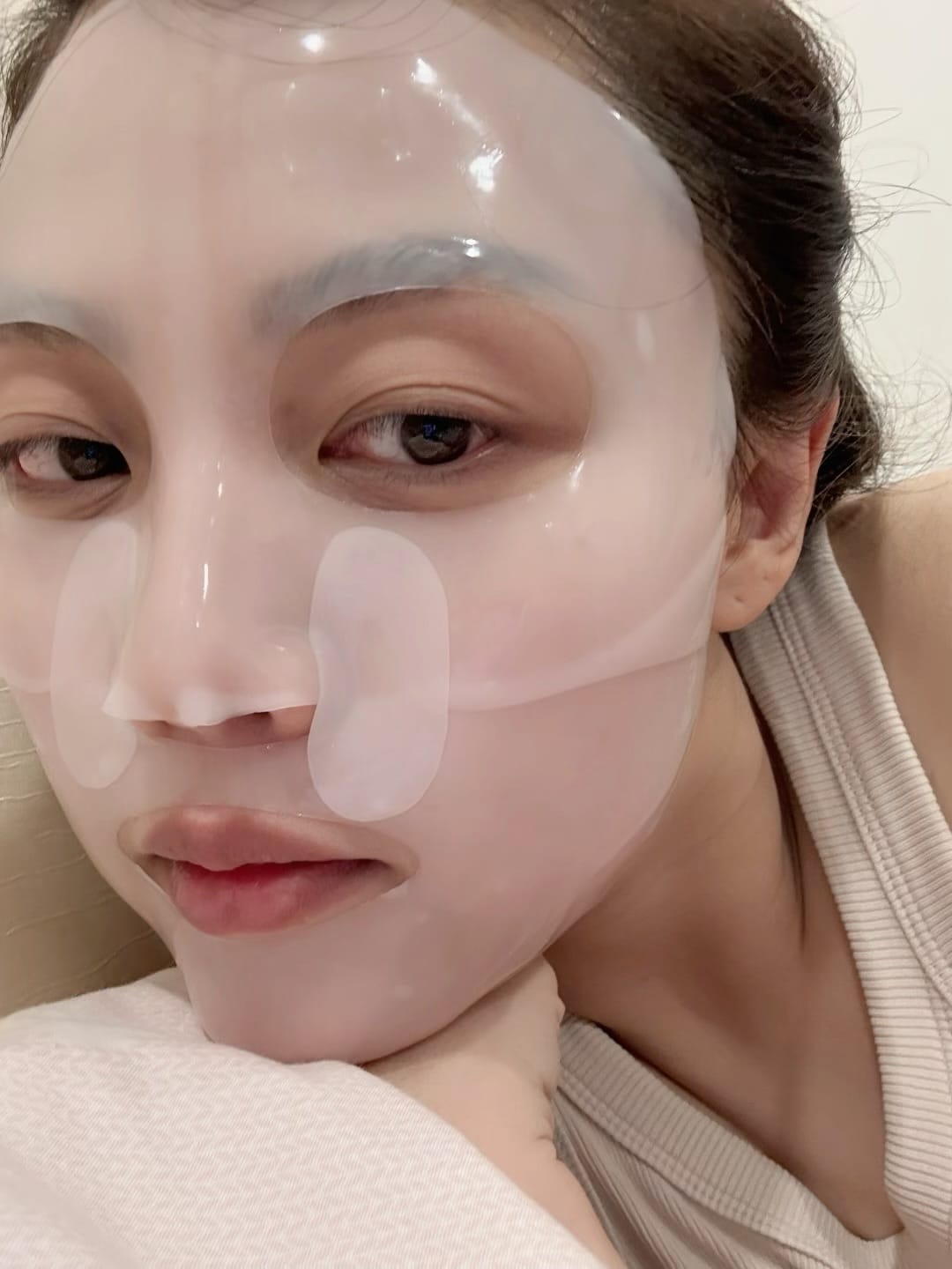 Customer photo review of Hydra Collagen Mask Repair + Renew