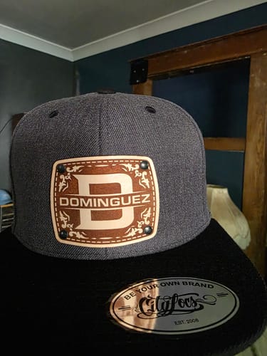 Customer photo review of Monogram Custom Hat