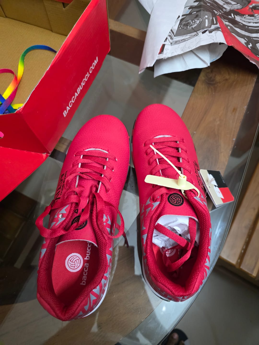 Customer photo review of Bacca Bucci Red Prowess Zx360