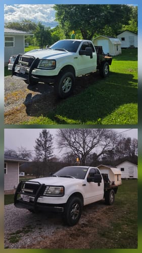 Customer photo review of 2004-2020 Ford F150 Forged Aluminum Front Upper Control Arms For 2"-4" Lifted Ford