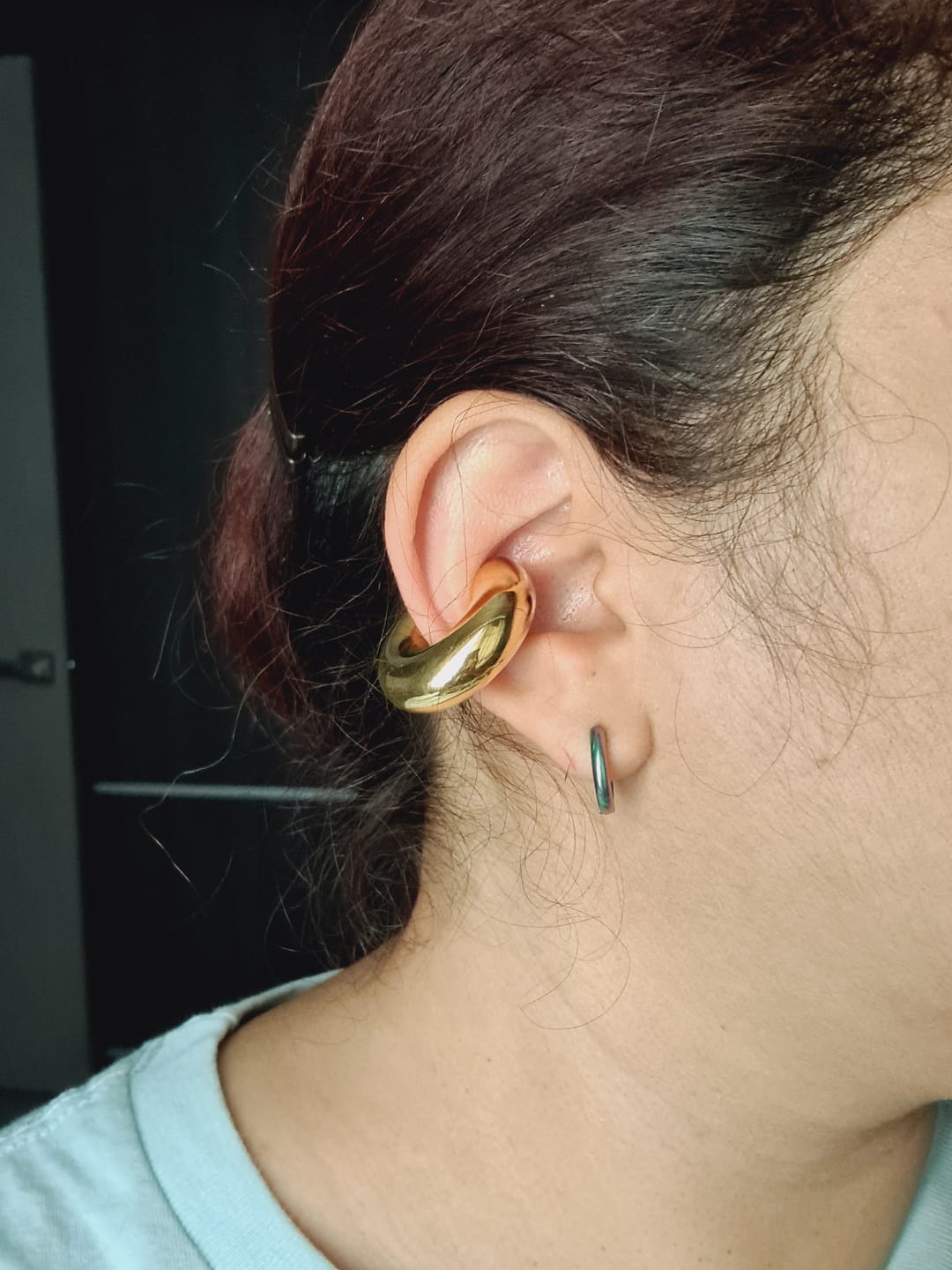 Customer photo review of Chunky Ear Cuff