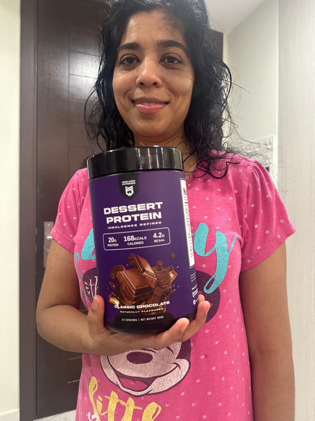 Customer photo review of [900g Tub] DESSERT PROTEIN - CLASSIC CHOCOLATE