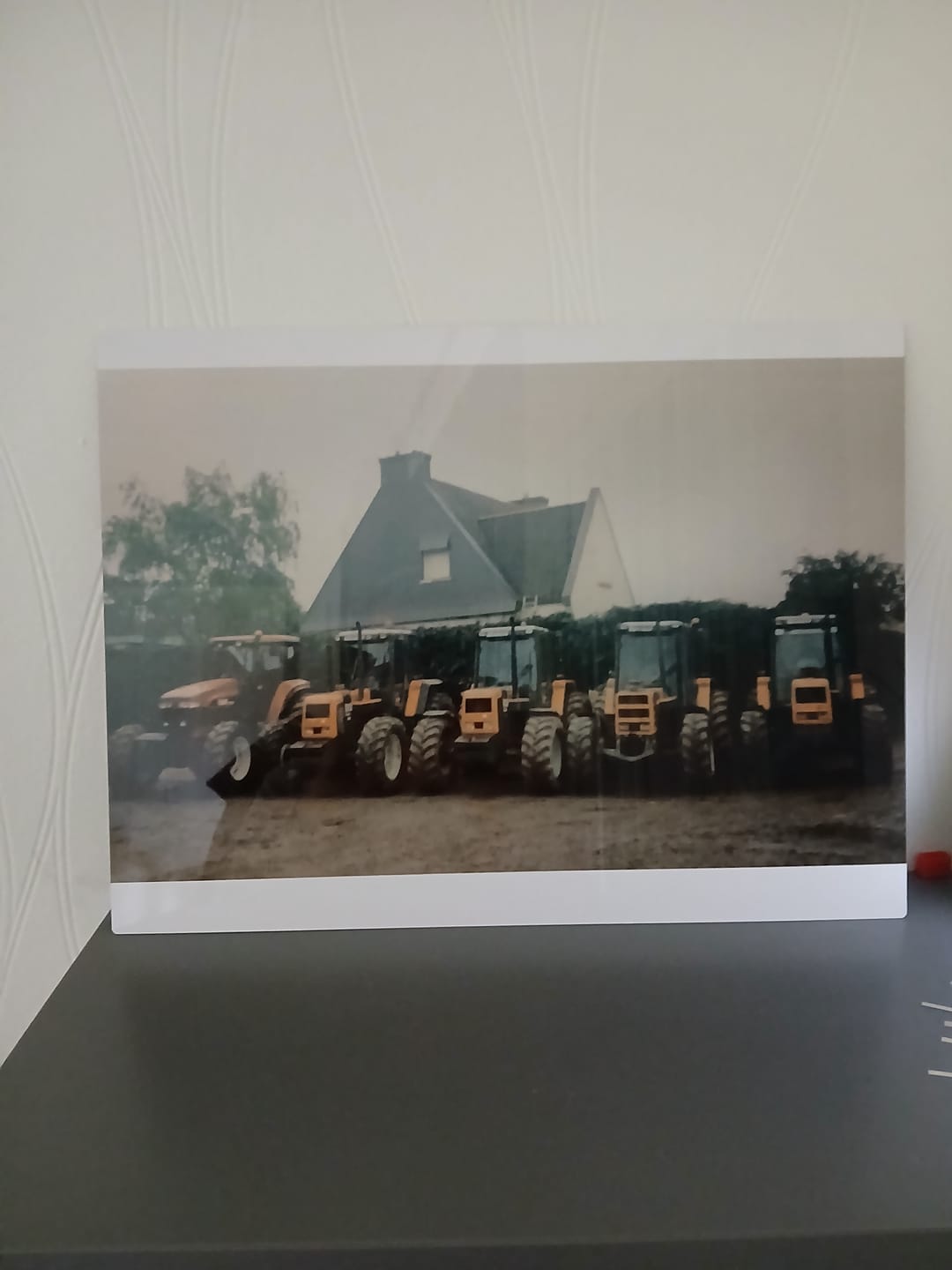 Customer photo review of Poster métallique personnalisable