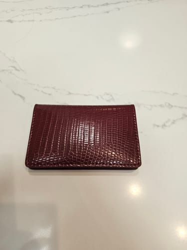 Customer photo review of Cardholder Red
