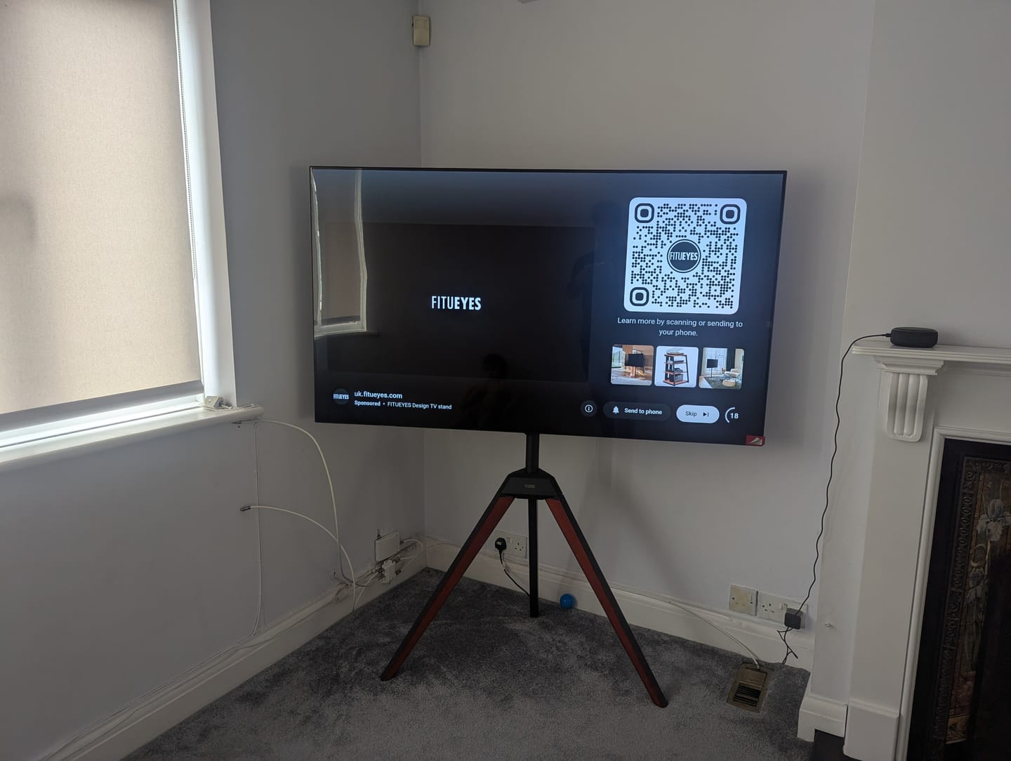 Customer photo review of Picasso FT65 Floor TV Stand