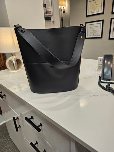 Customer photo review of Tall Tote Black