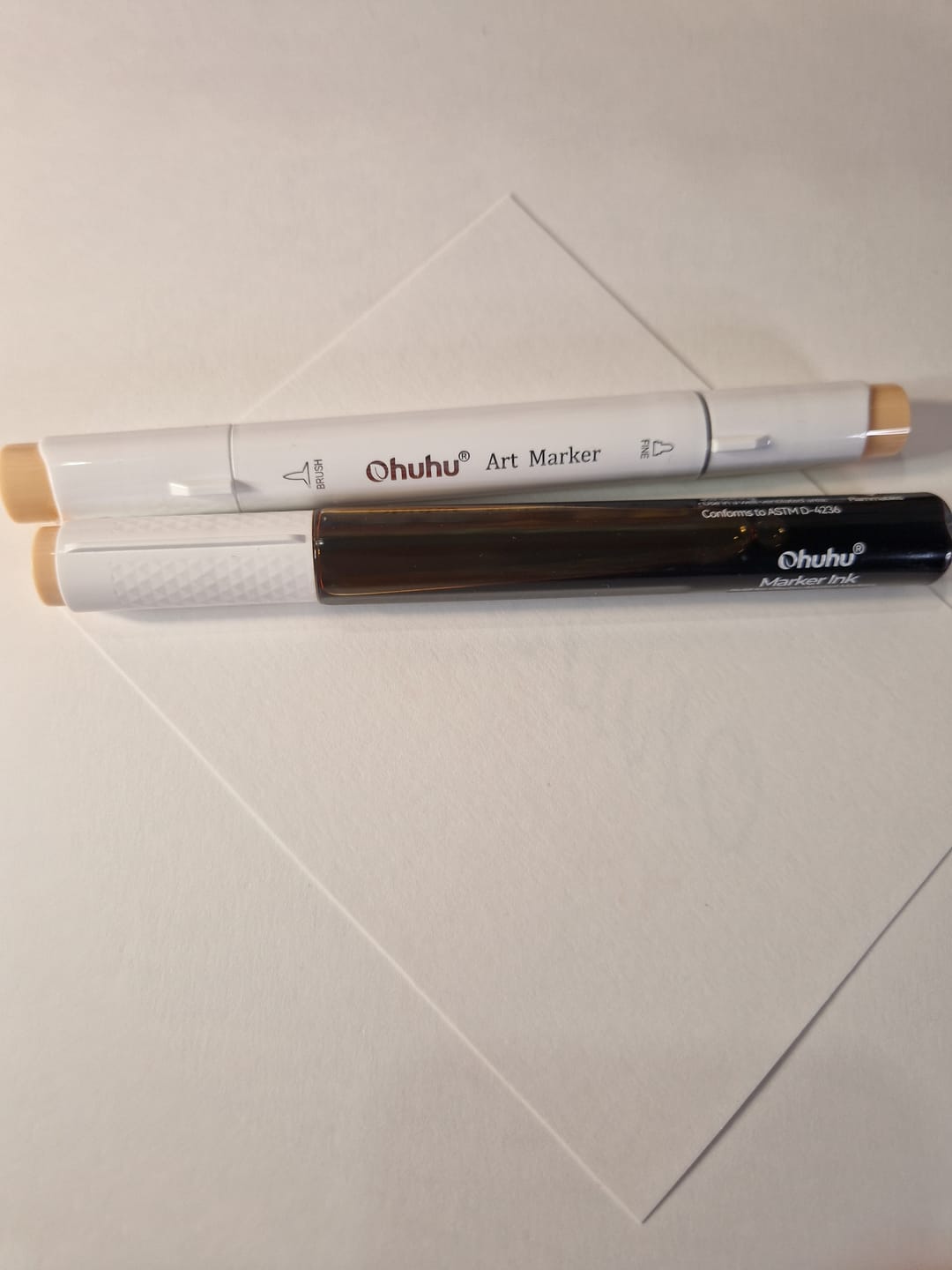 Customer photo review of Ohuhu Marker Ink YR39 / E287 / BR3 Refill for Alcohol marker