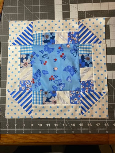 Customer photo review of Mrs Quilty Subscription Box