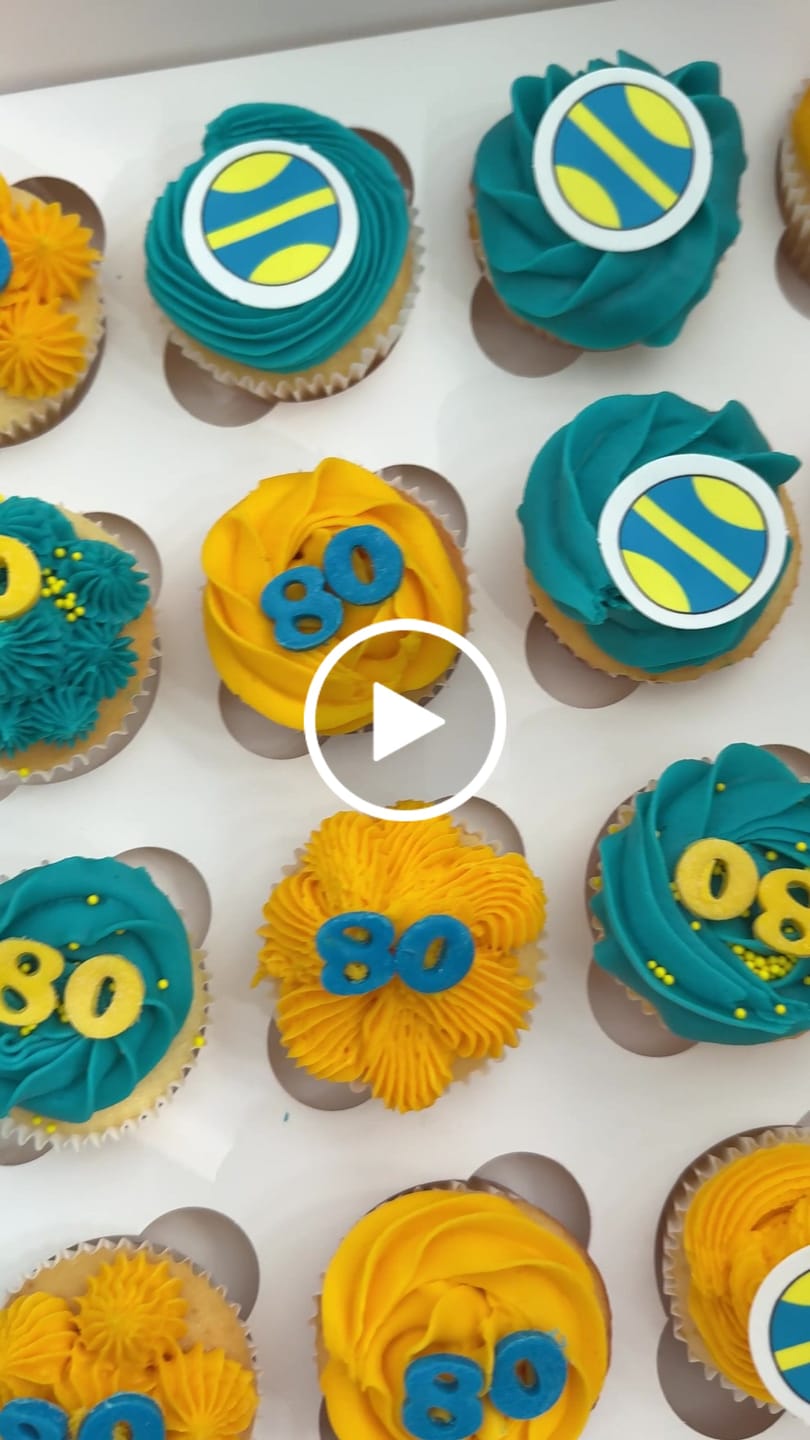 Customer video review of 30 x 3.8 cm Small Cupcake Custom Edible Icing Images