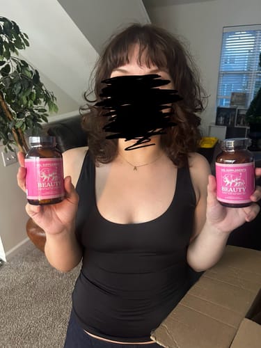 Customer photo review of Sol Supplements BEAUTY: Freeze-Dried Female Bison Organ Complex