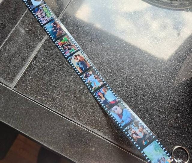 Customer photo review of Custom Drive Safe Film Roll Keychain For Your Love