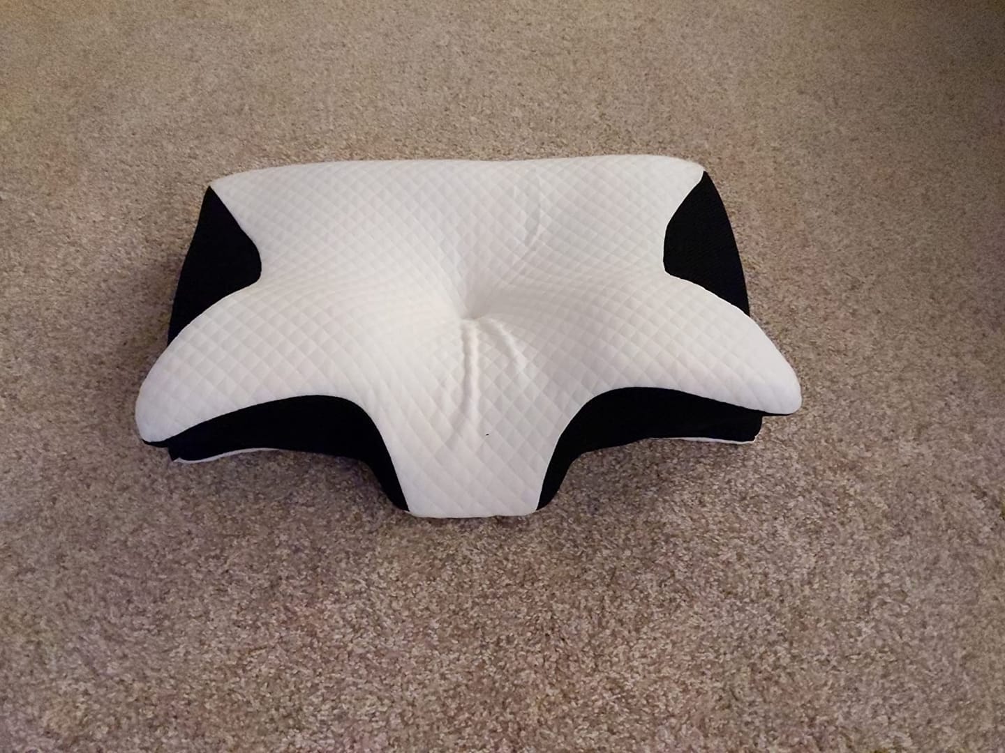 Customer photo review of Dreamers® Relief Pillow