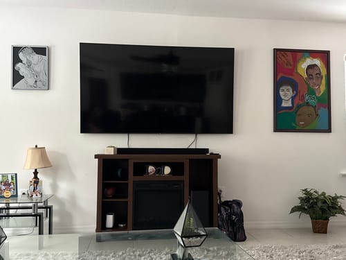 Customer photo review of Custom Metal Portrait