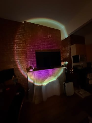 Customer photo review of Golden Hour Sunset Lamp