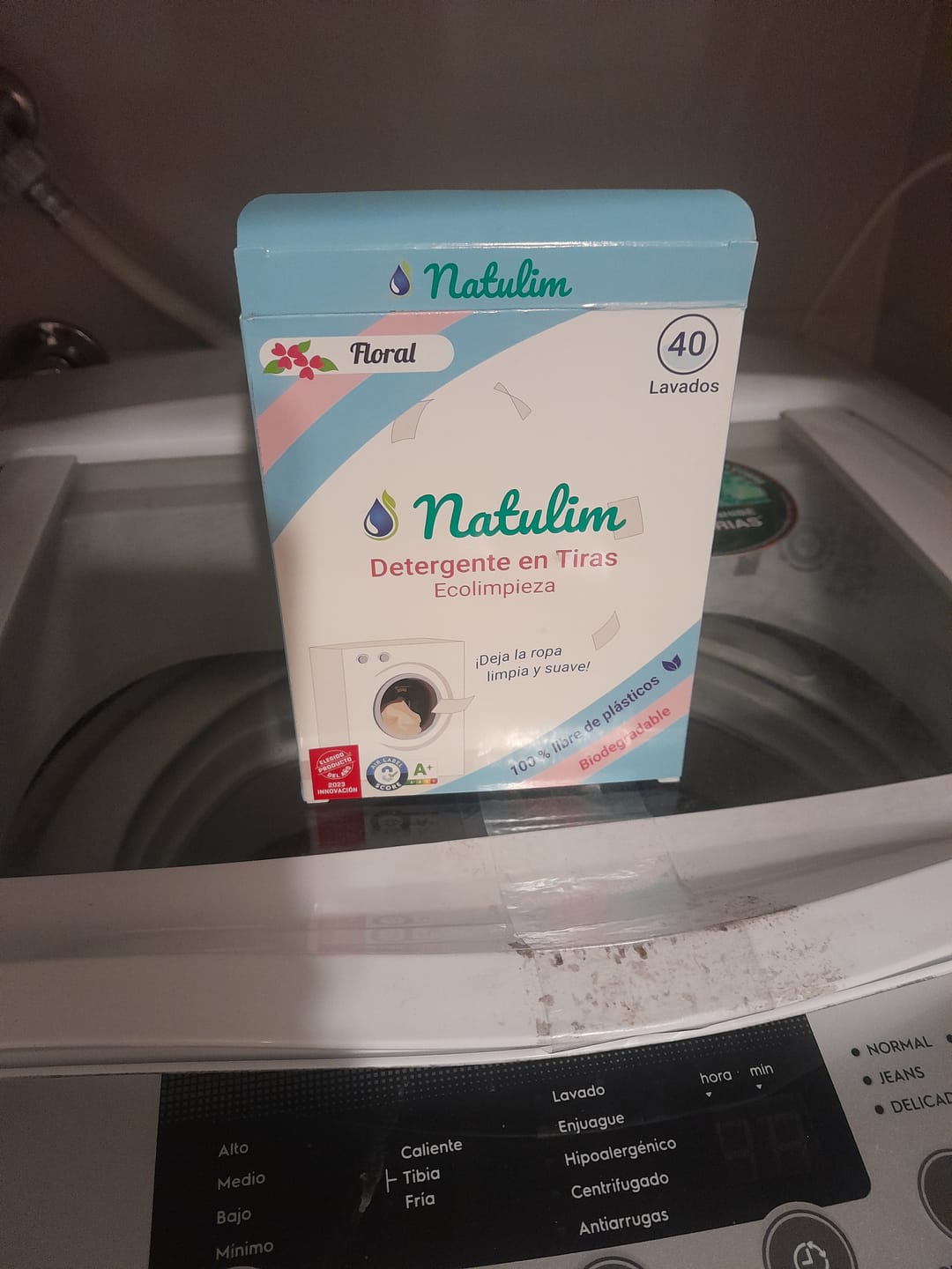 Customer photo review of Eco-Tiras de lavar Natulim - 40 lavados