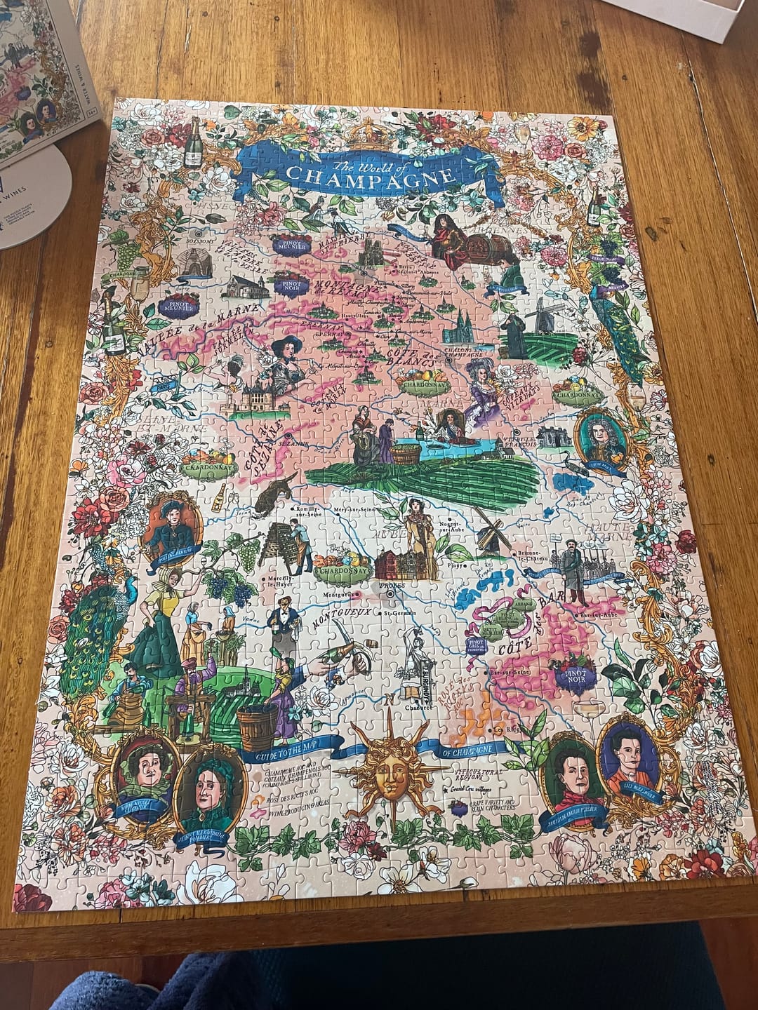 Customer photo review of Wine Puzzle - Champagne