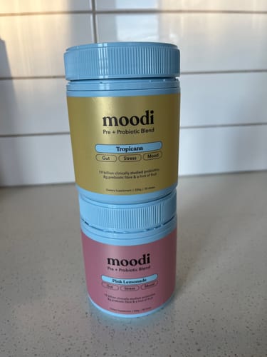 Customer photo review of Original Pre + Probiotic Bundle