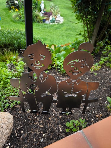 Customer photo review of Gartenstecker Oma & Opa