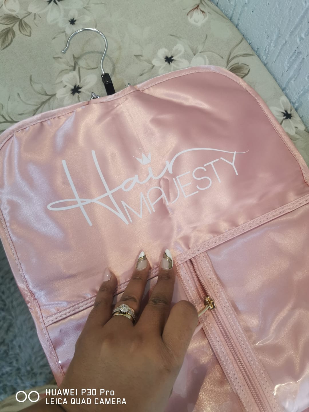 Customer photo review of Wig Travel Bag