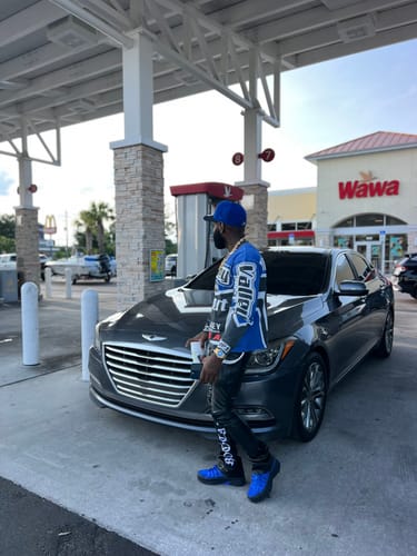 Customer photo review of Vale Forever Motocroxxx L/S Tee Blue