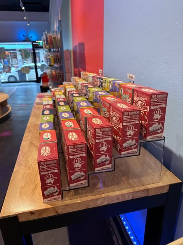 Customer photo review of Expandable 4-Tier Clear Spice Rack Organiser